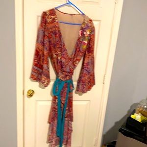 Beautiful embodiment wrap dress